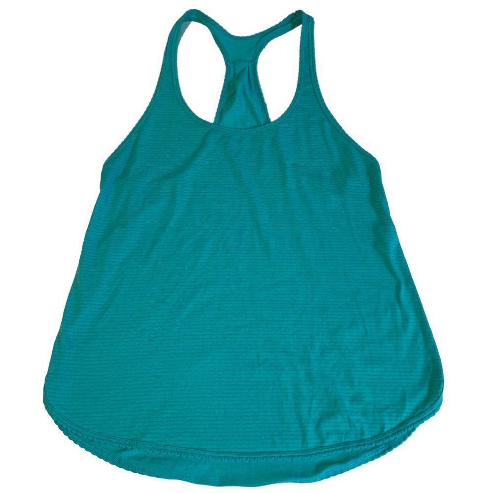 Lululemon Teal Tank Top Size 2